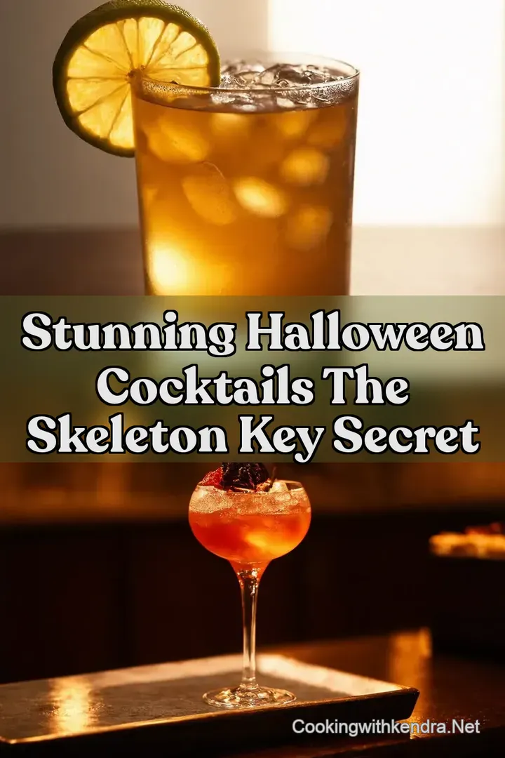 Stunning Halloween Cocktails The Skeleton Key Secret : PIN FOR LATER Stunning Halloween Cocktails The Skeleton Key Secret