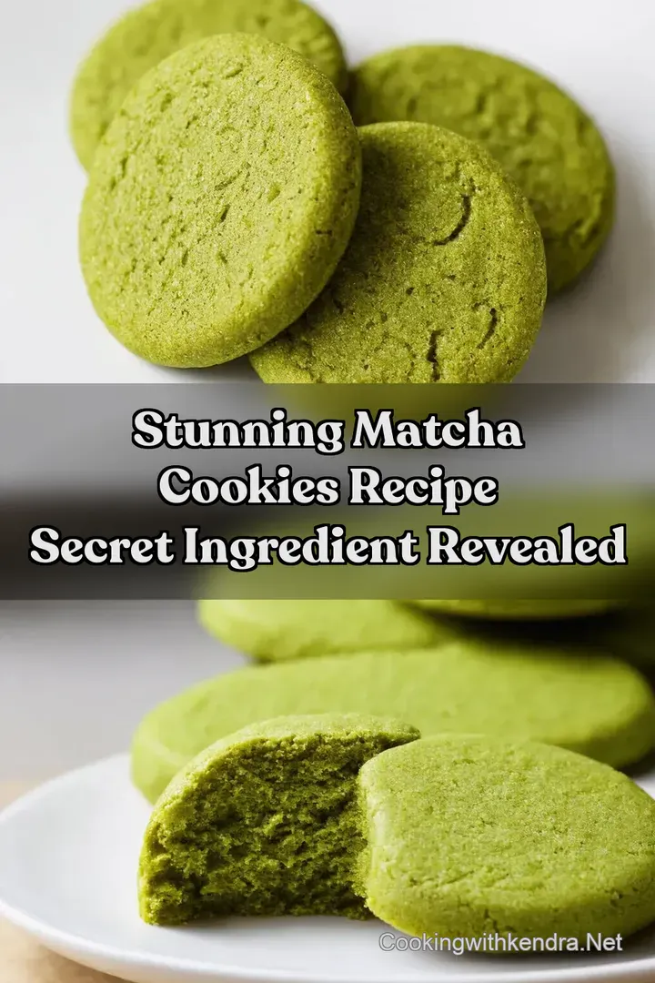Stunning Matcha Cookies Recipe Secret Ingredient Revealed
