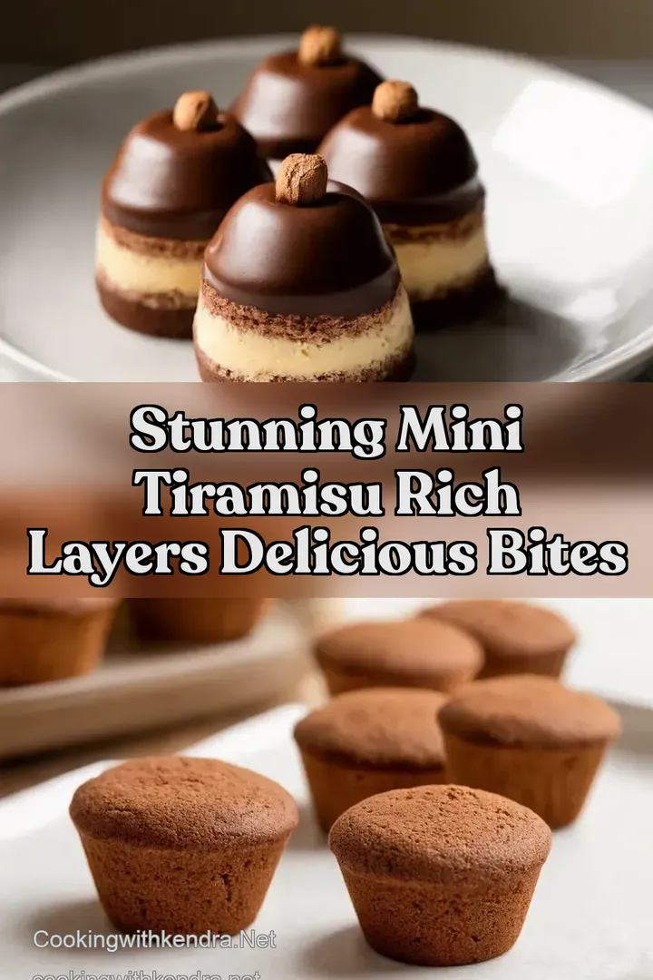 Stunning Mini Tiramisu Rich Layers Delicious Bites