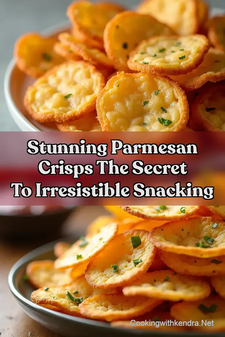 Stunning Parmesan Crisps The Secret to Irresistible Snacking
