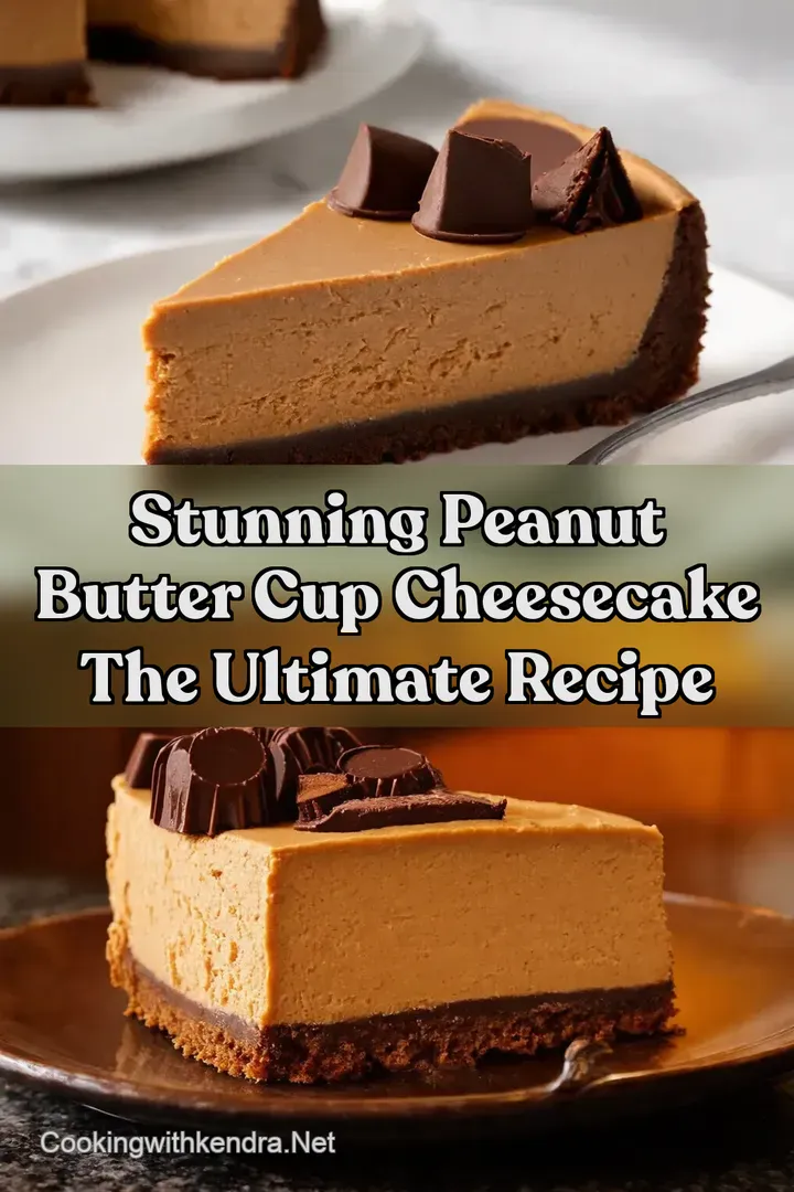Stunning Peanut Butter Cup Cheesecake The Ultimate Recipe