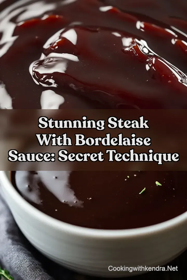 Stunning Steak With Bordelaise Sauce: Secret Technique