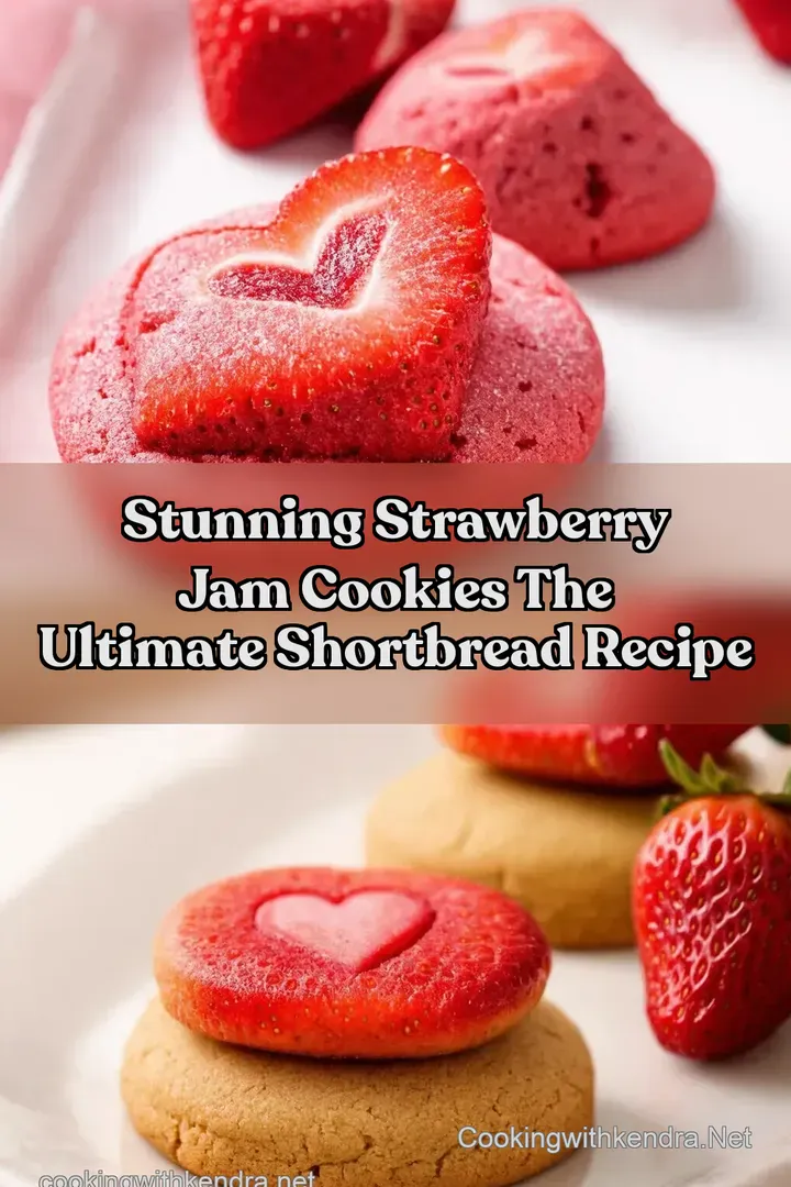 Stunning Strawberry Jam Cookies The Ultimate Shortbread Recipe