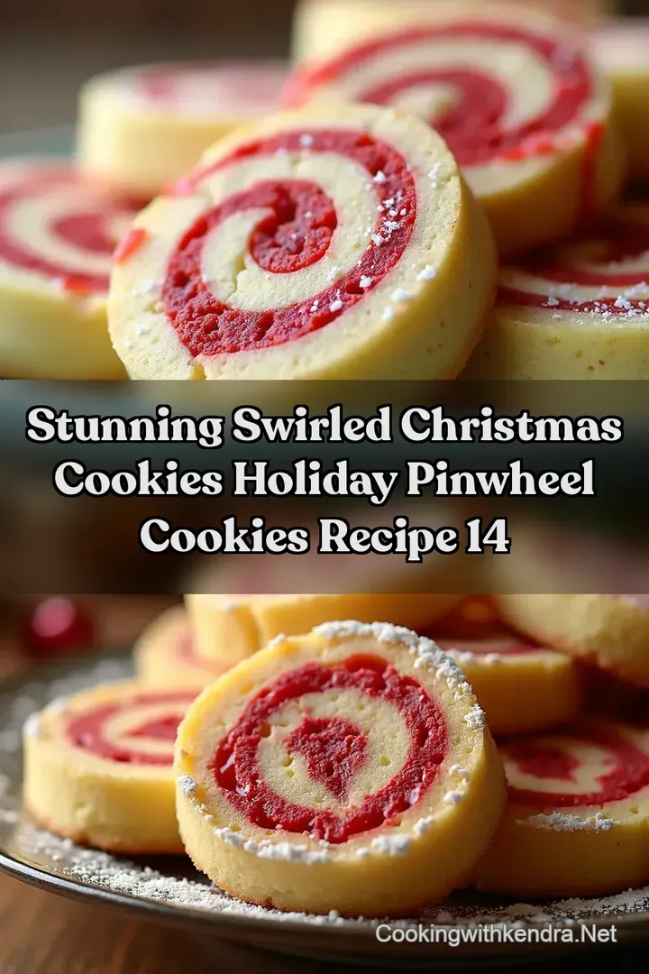 Stunning Swirled Christmas Cookies Holiday Pinwheel Cookies Recipe 14