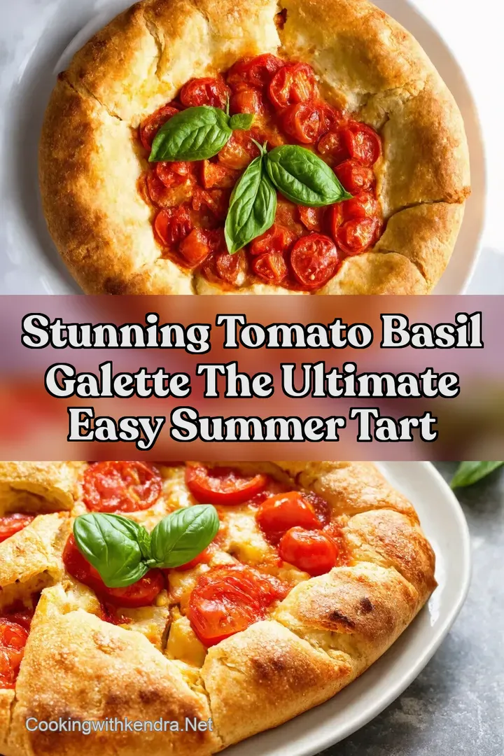 Stunning Tomato Basil Galette The Ultimate Easy Summer Tart