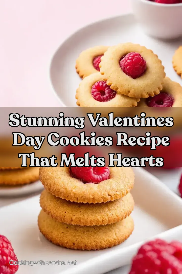 Stunning Valentines Day Cookies Recipe That Melts Hearts