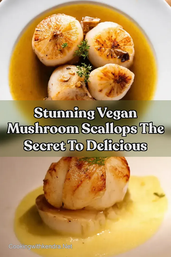 Stunning Vegan Mushroom Scallops The Secret to Delicious