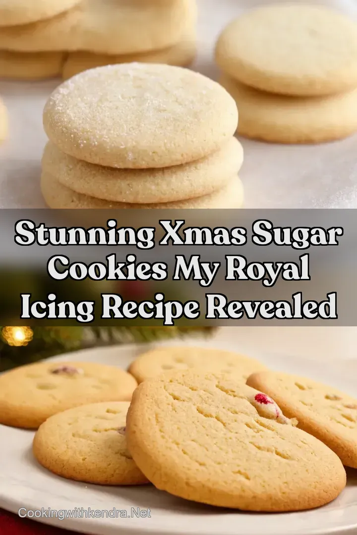 Stunning Xmas Sugar Cookies My Royal Icing Recipe Revealed