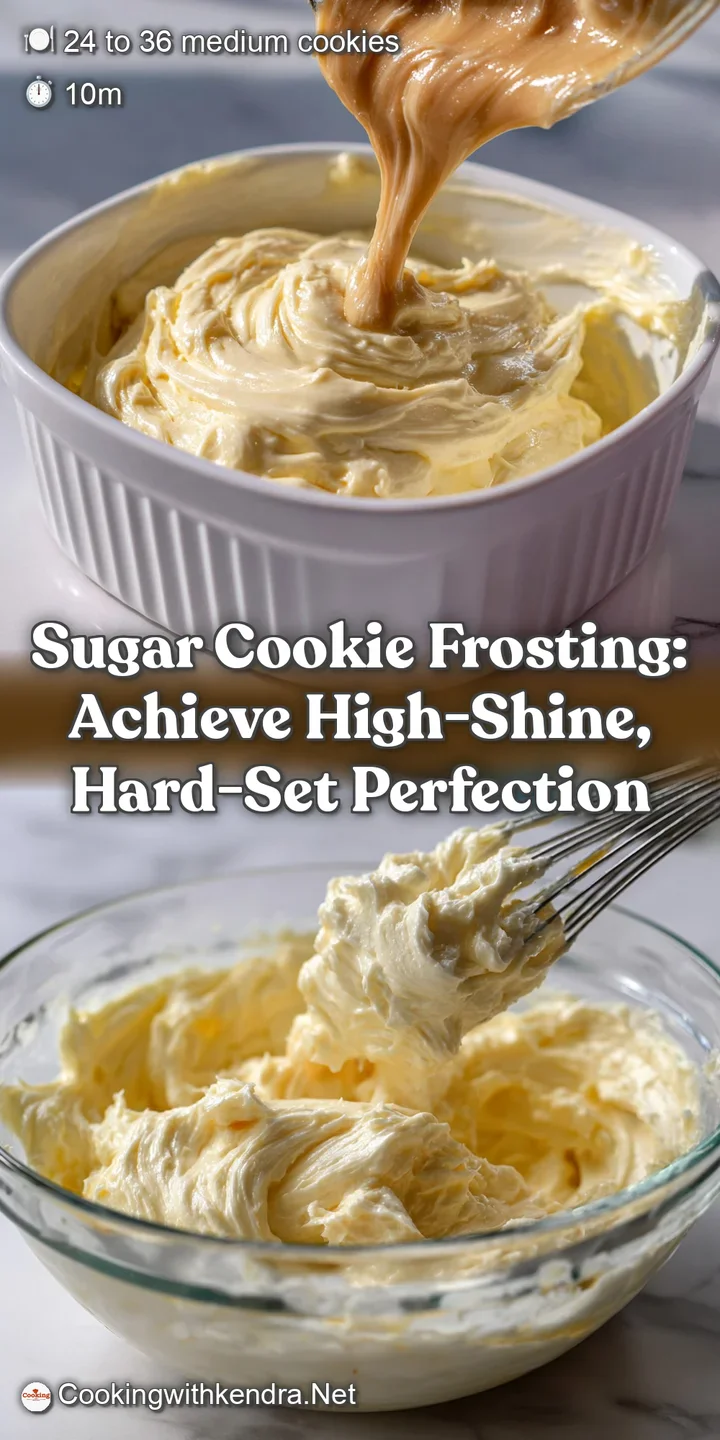 Sugar Cookie Frosting: Achieve High-Shine Hard-Set Perfection