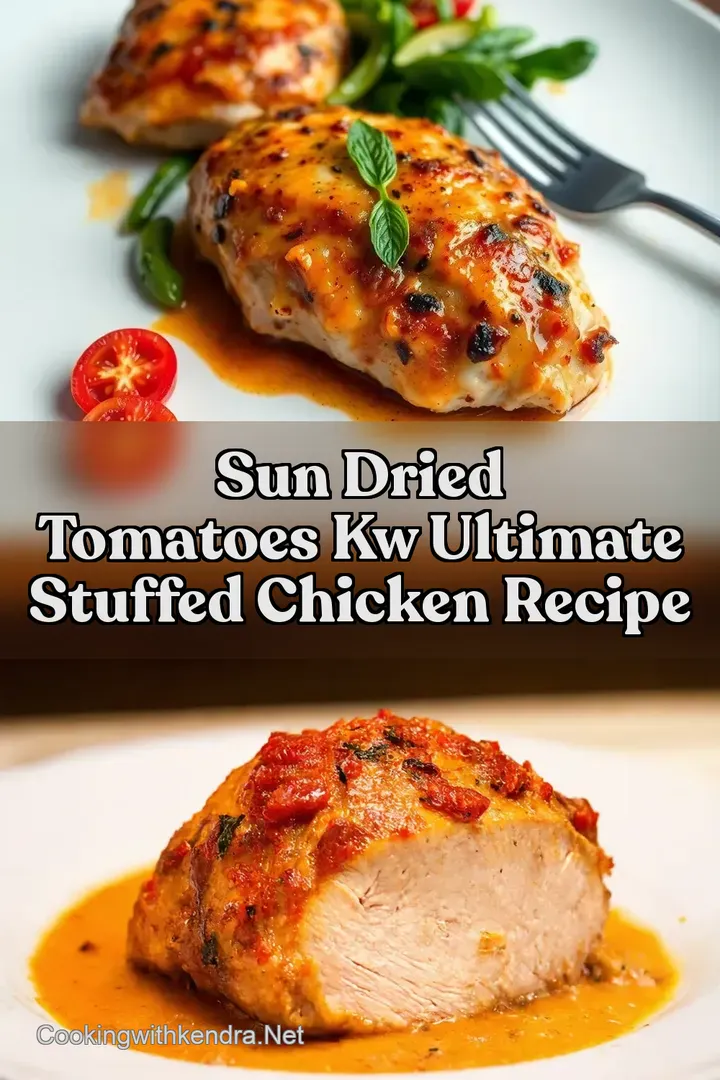 Sun Dried Tomatoes kw Ultimate Stuffed Chicken Recipe