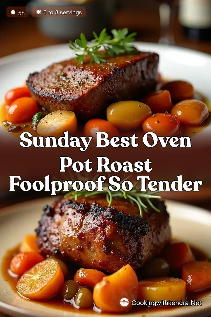 Sunday Best Oven Pot Roast Foolproof So Tender