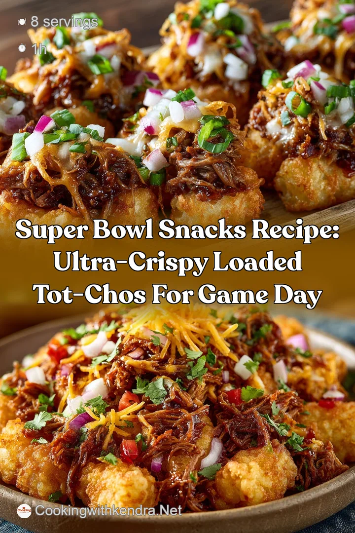 Super Bowl Snacks Recipe: Ultra-Crispy Loaded Tot-Chos for Game Day