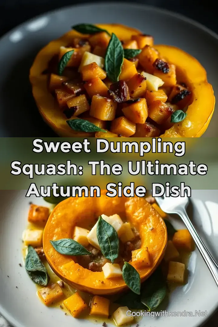 Sweet Dumpling Squash: The Ultimate Autumn Side Dish