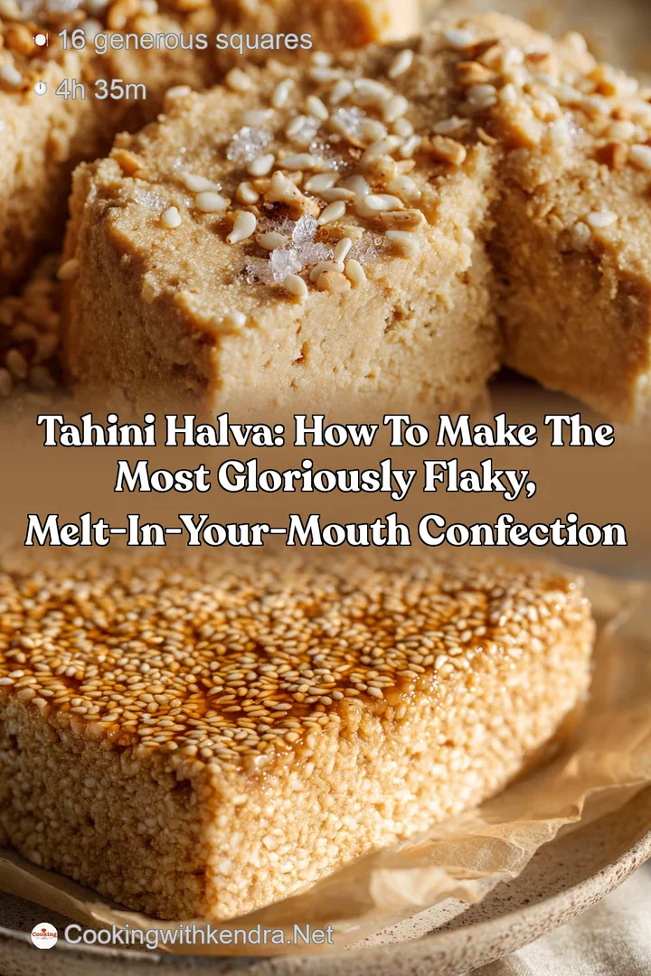 Tahini Halva: How to Make the Most Gloriously Flaky Melt-in-Your-Mouth Confection