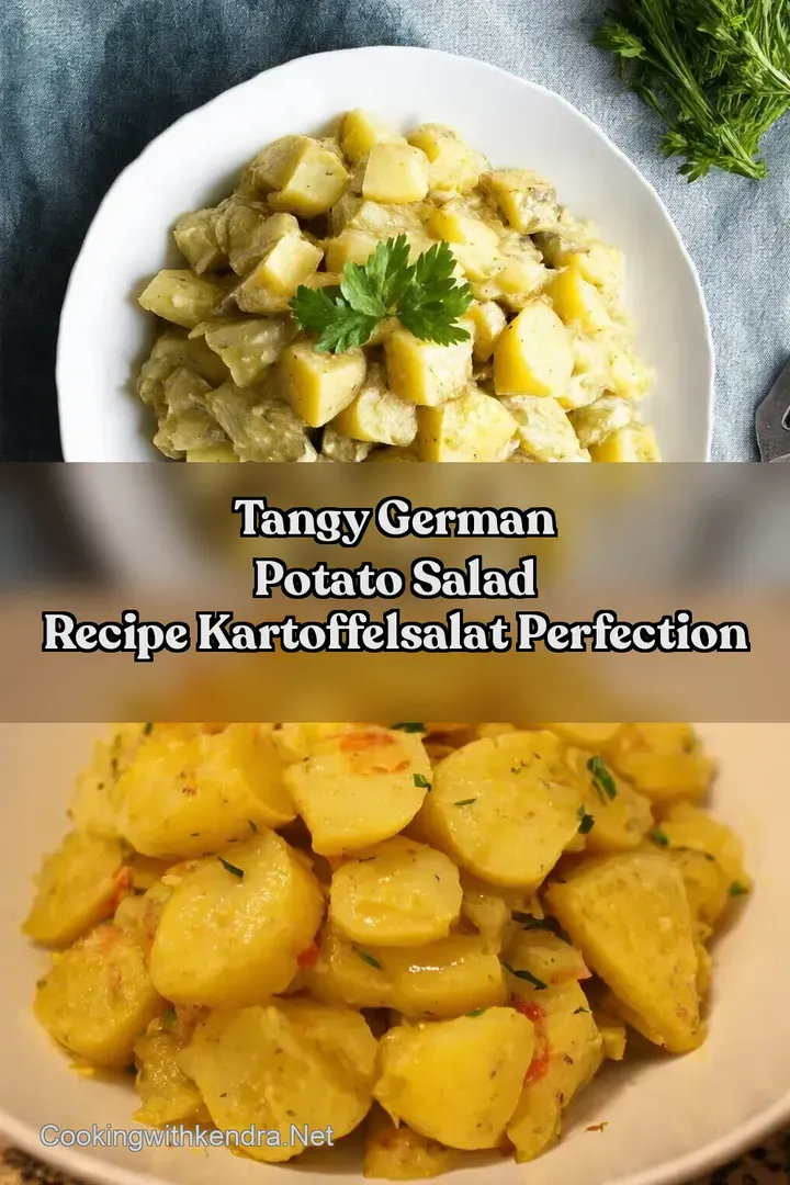 Tangy German Potato Salad Recipe Kartoffelsalat Perfection : PIN FOR LATER Tangy German Potato Salad Recipe Kartoffelsalat Perfection