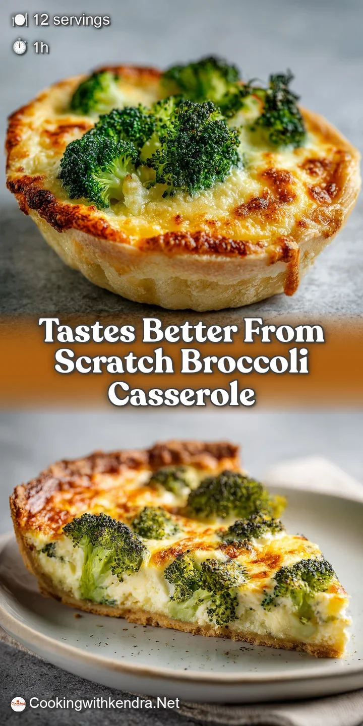 Close-up of bubbling creamy sauce and tender green broccoli beneath a layer of toasted, golden buttery cracker crumbs.