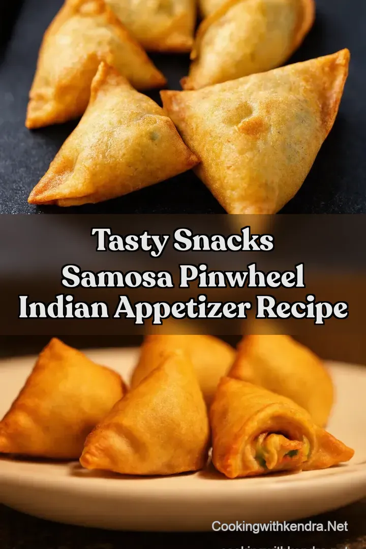 Tasty Snacks Samosa Pinwheel Indian Appetizer Recipe : PIN FOR LATER Tasty Snacks Samosa Pinwheel Indian Appetizer Recipe