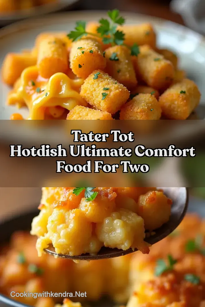 Tater Tot Hotdish Ultimate Comfort Food For Two
