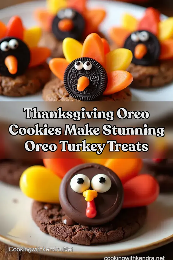 Thanksgiving Oreo Cookies Make Stunning Oreo Turkey Treats