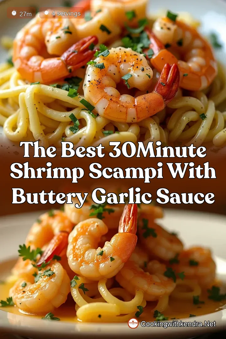The Best 30Minute Shrimp Scampi with Buttery Garlic Sauce
