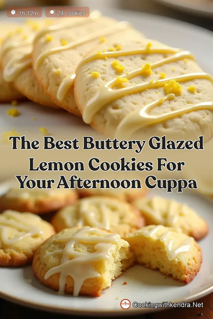 The Best Buttery Glazed Lemon Cookies for Your Afternoon Cuppa