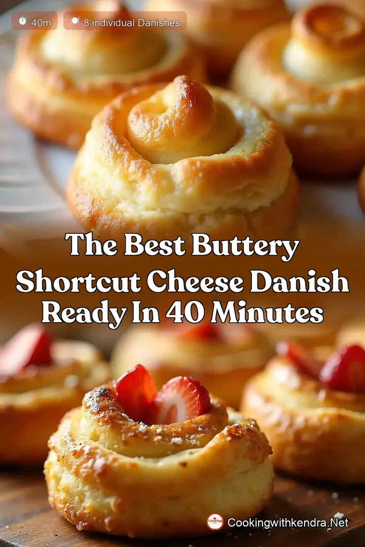 The Best Buttery Shortcut Cheese Danish Ready in 40 Minutes