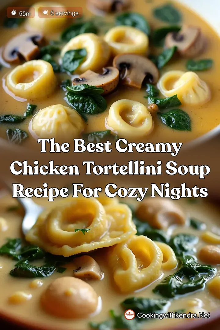The Best Creamy Chicken Tortellini Soup Recipe for Cozy Nights