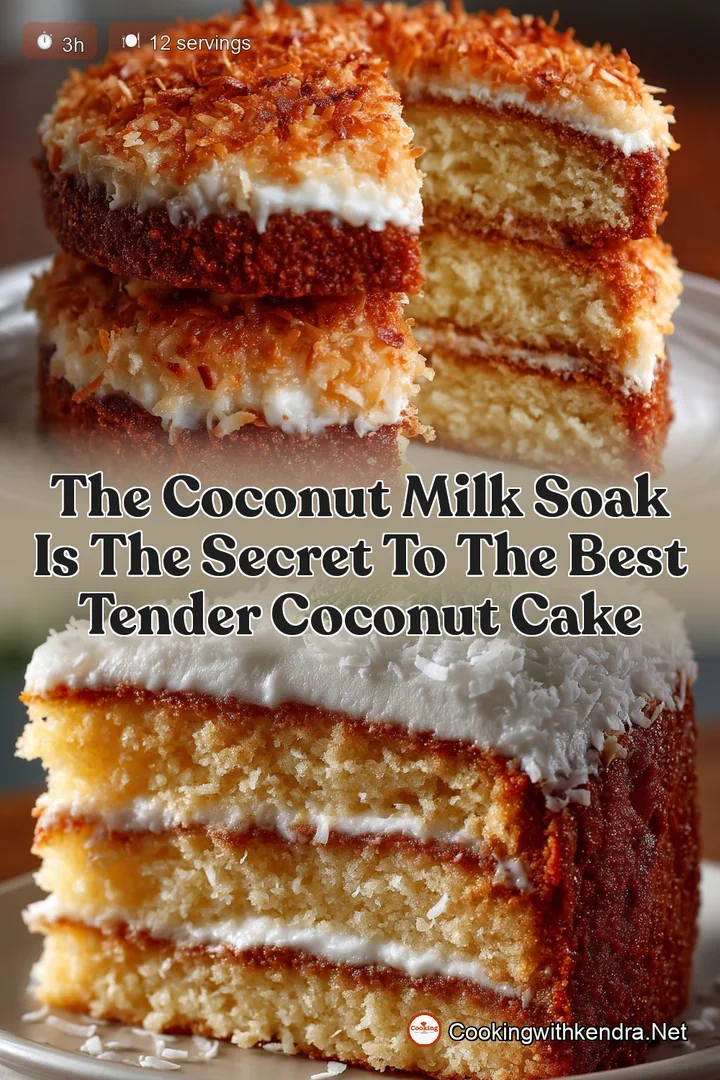 The Coconut Milk Soak Is the Secret to the Best Tender Coconut Cake