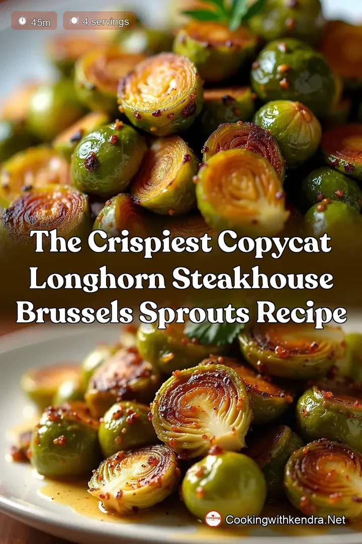 The Crispiest Copycat Longhorn Steakhouse Brussels Sprouts Recipe