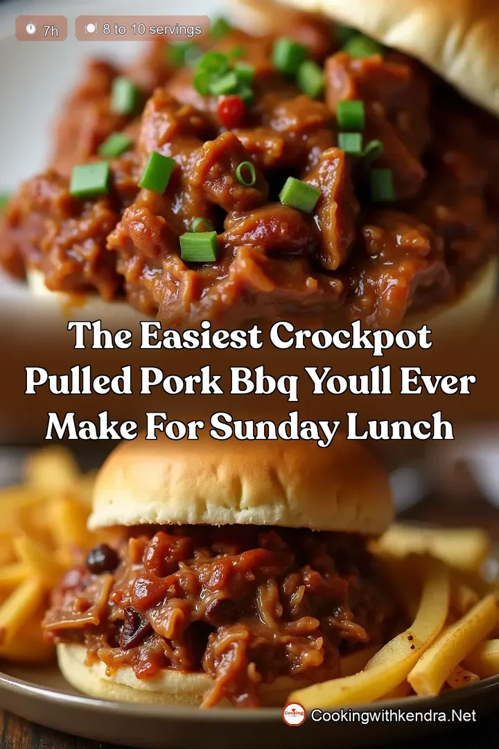 The Easiest Crockpot Pulled Pork BBQ Youll Ever Make for Sunday Lunch