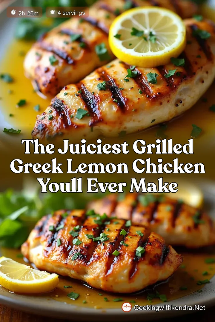The Juiciest Grilled Greek Lemon Chicken Youll Ever Make