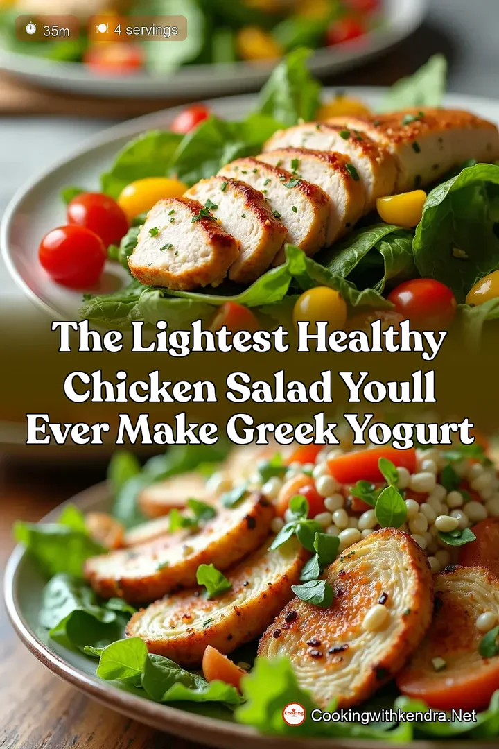 The Lightest Healthy Chicken Salad Youll Ever Make Greek Yogurt