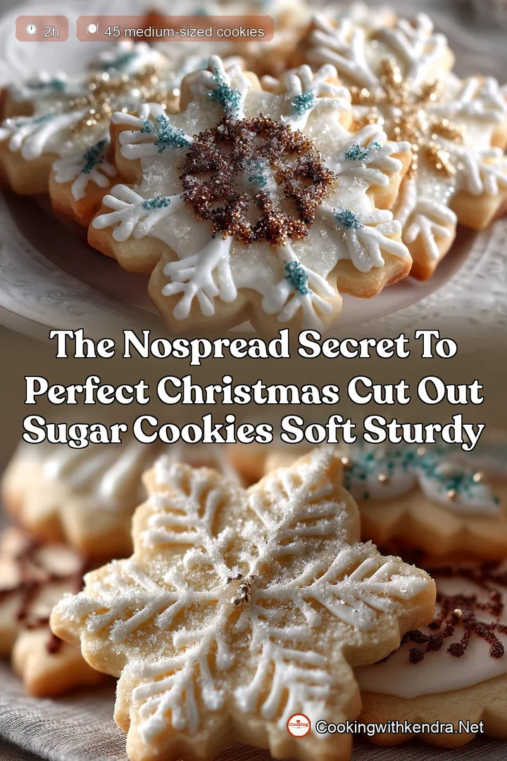 The NoSpread Secret to Perfect Christmas Cut Out Sugar Cookies Soft Sturdy