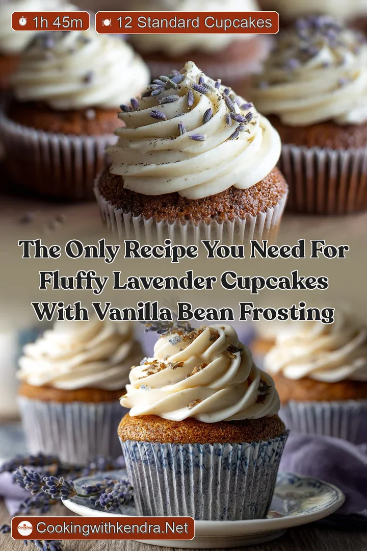 The Only Recipe You Need for Fluffy Lavender Cupcakes with Vanilla Bean Frosting