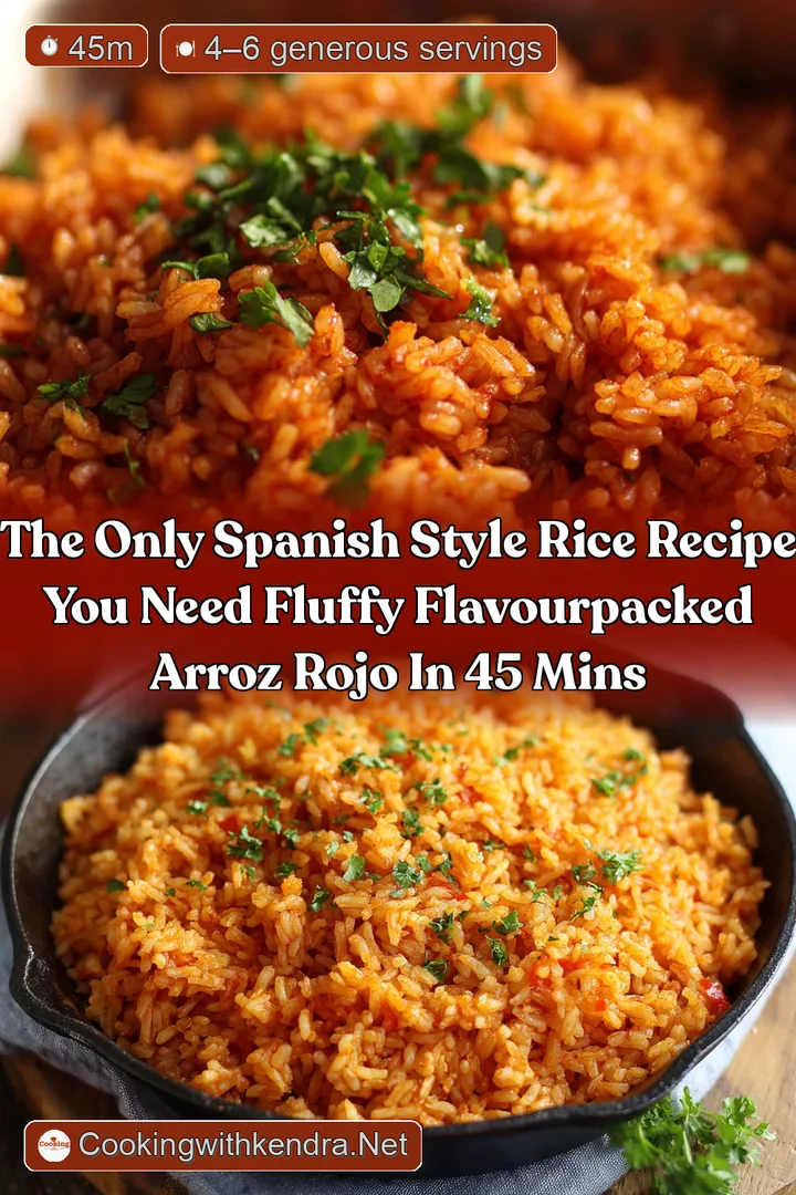 The Only Spanish Style Rice Recipe You Need Fluffy FlavourPacked Arroz Rojo in 45 Mins