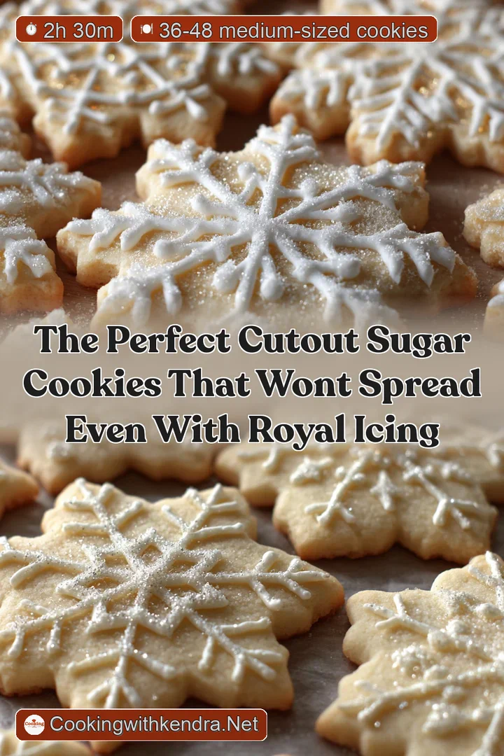 The Perfect CutOut Sugar Cookies That Wont Spread Even With Royal Icing