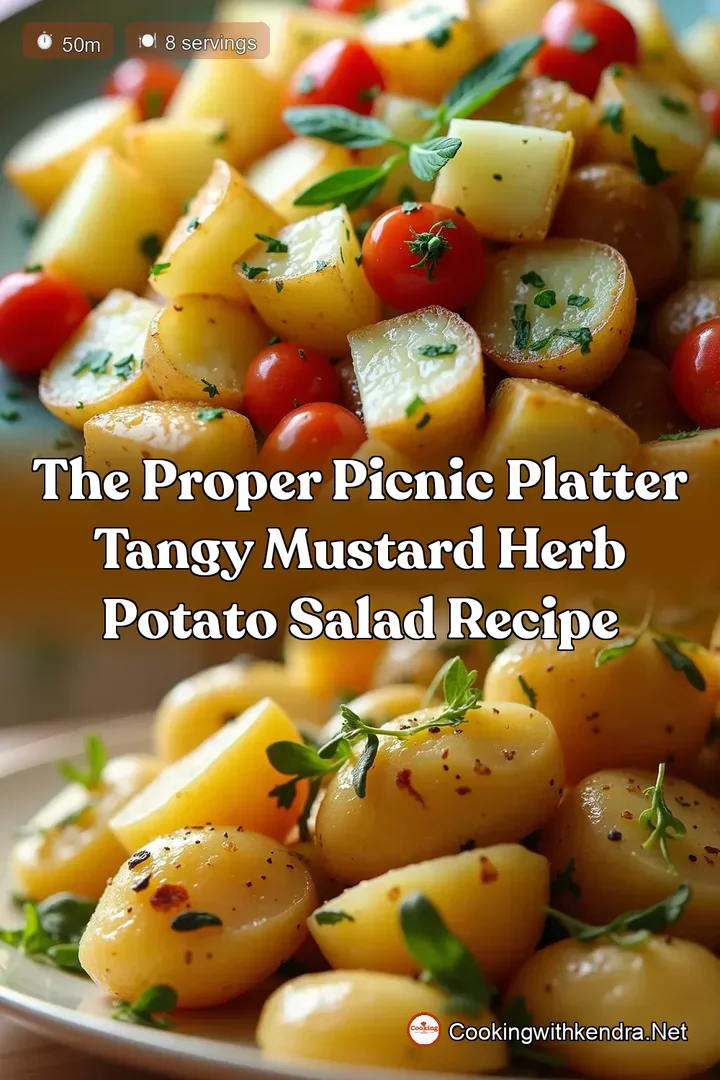 The Proper Picnic Platter Tangy Mustard Herb Potato Salad Recipe
