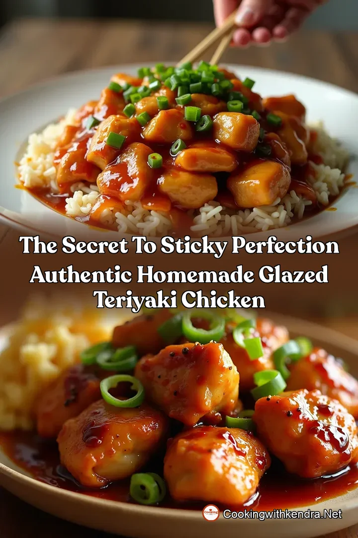 The Secret to Sticky Perfection Authentic Homemade Glazed Teriyaki Chicken