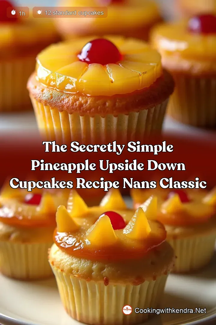 The Secretly Simple Pineapple Upside Down Cupcakes Recipe Nans Classic