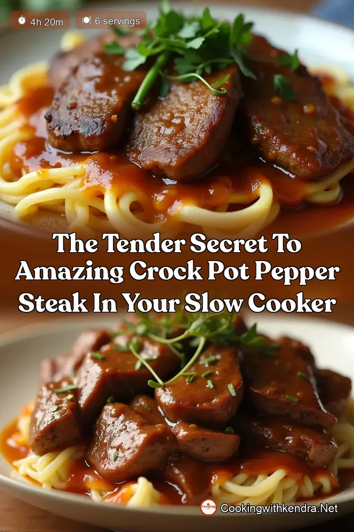 The Tender Secret to Amazing Crock Pot Pepper Steak in Your Slow Cooker