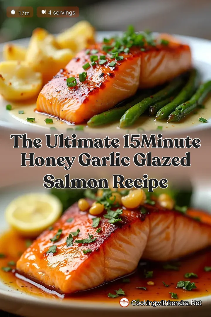 The Ultimate 15Minute Honey Garlic Glazed Salmon Recipe