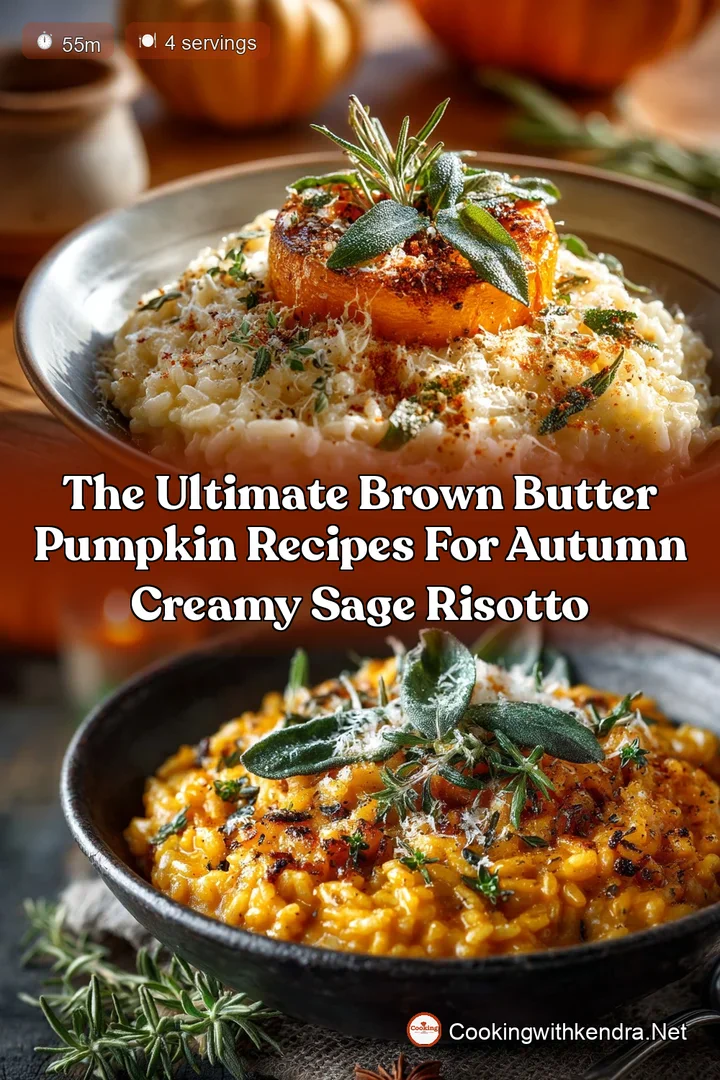 The ultimate Brown Butter Pumpkin Recipes for Autumn Creamy Sage Risotto