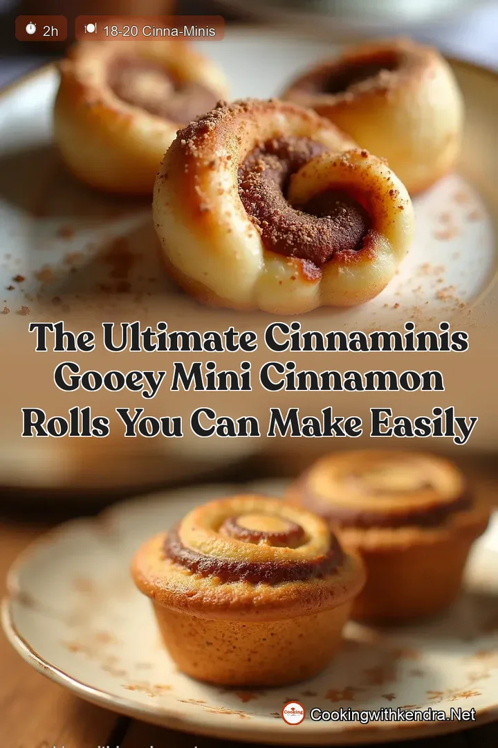 The Ultimate CinnaMinis Gooey Mini Cinnamon Rolls You Can Make Easily