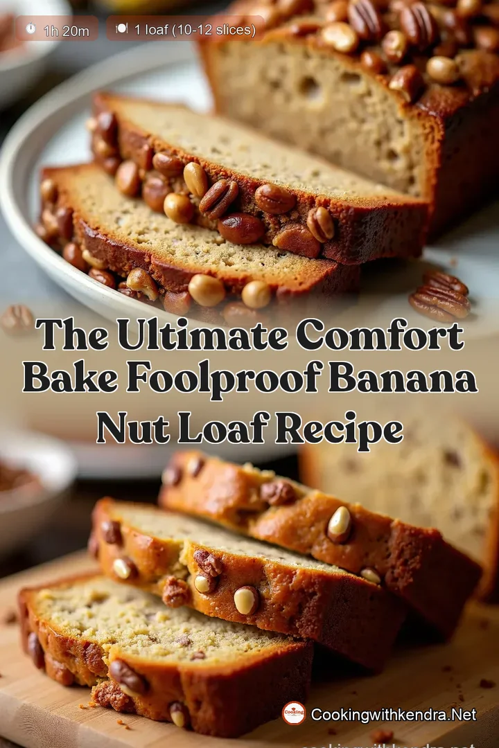 The Ultimate Comfort Bake Foolproof Banana Nut Loaf Recipe