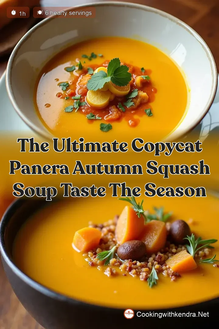 The Ultimate Copycat Panera Autumn Squash Soup Taste the Season