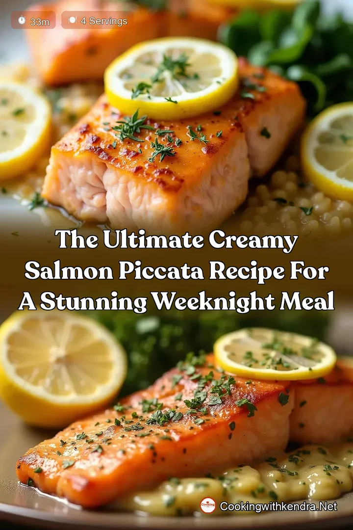 The Ultimate Creamy Salmon Piccata Recipe for a Stunning Weeknight Meal