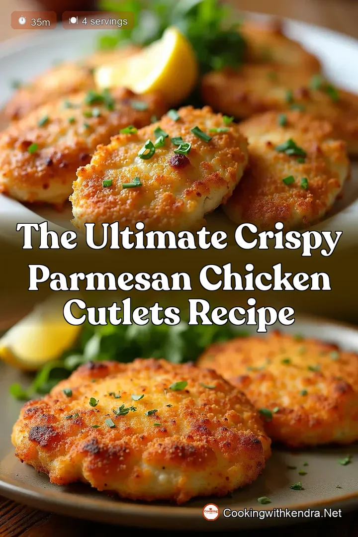 The Ultimate Crispy Parmesan Chicken Cutlets Recipe