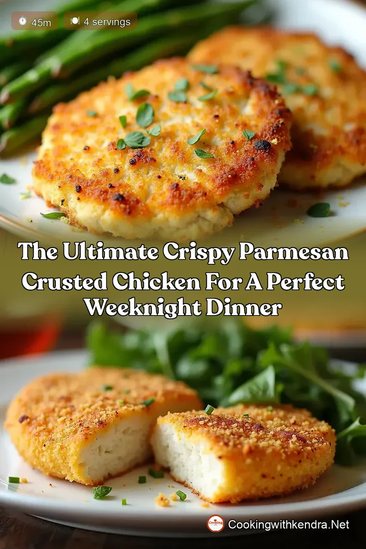 The Ultimate Crispy Parmesan Crusted Chicken for a Perfect Weeknight Dinner
