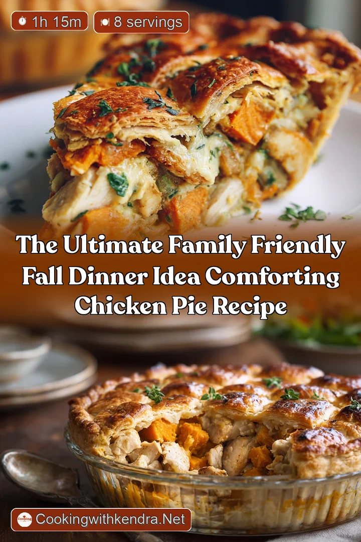 The Ultimate Family Friendly Fall Dinner Idea Comforting Chicken Pie Recipe