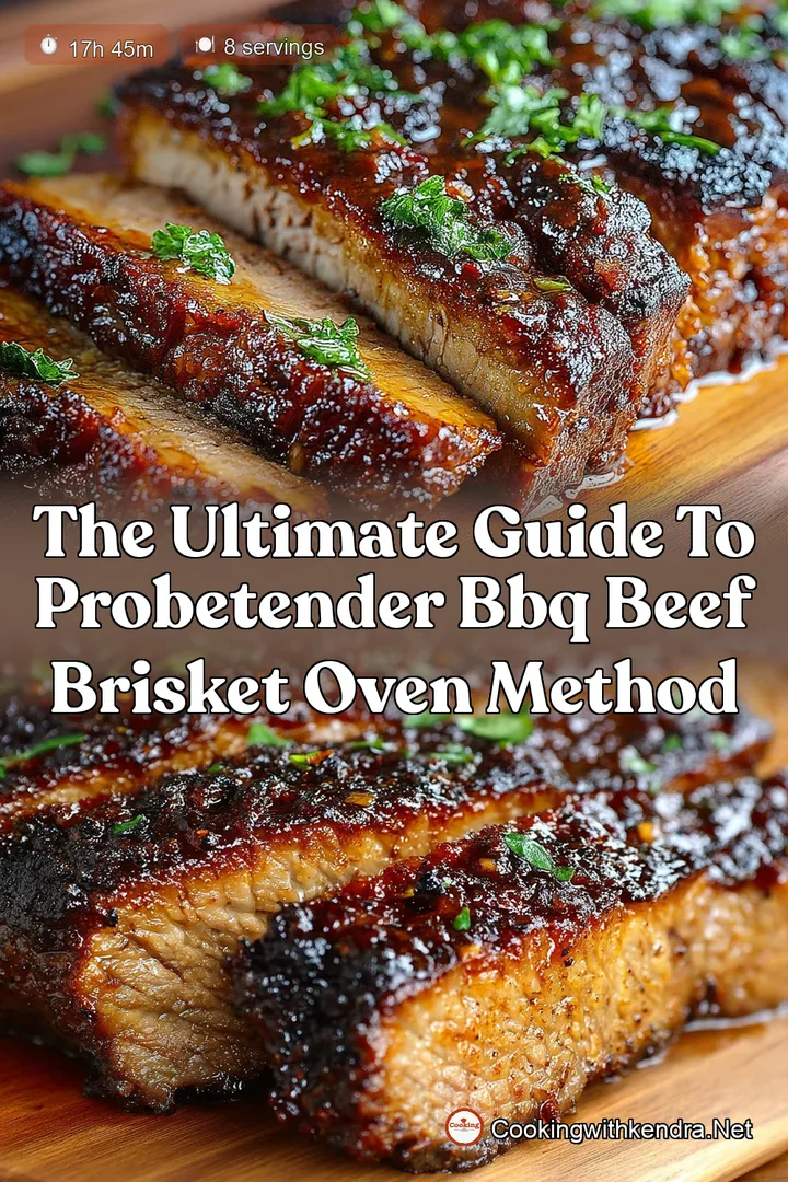 The Ultimate Guide to ProbeTender BBQ Beef Brisket Oven Method